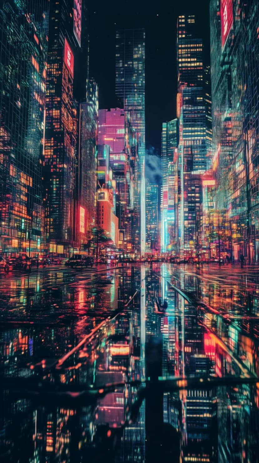 Surreal Reflective Metropolis